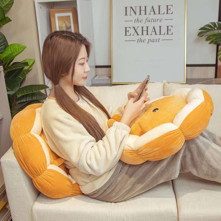 Cartoon tatami cushion futon Japanese cute lazy cushion floating window bedroom home ass round cushion - Image 3