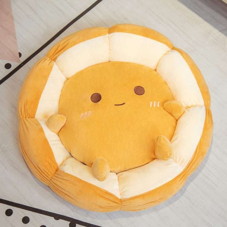 Cartoon tatami cushion futon Japanese cute lazy cushion floating window bedroom home ass round cushion - Image 7