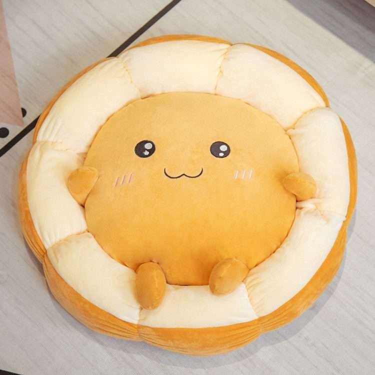 Cartoon tatami cushion futon Japanese cute lazy cushion floating window bedroom home ass round cushion - Image 8
