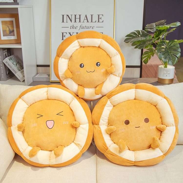 Cartoon tatami cushion futon Japanese cute lazy cushion floating window bedroom home ass round cushion - Image 12