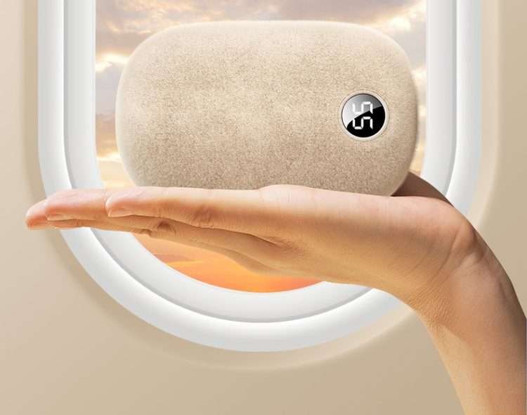 Mini plush hand warmer charging treasure 2 in 1 hot water bag - Image 8