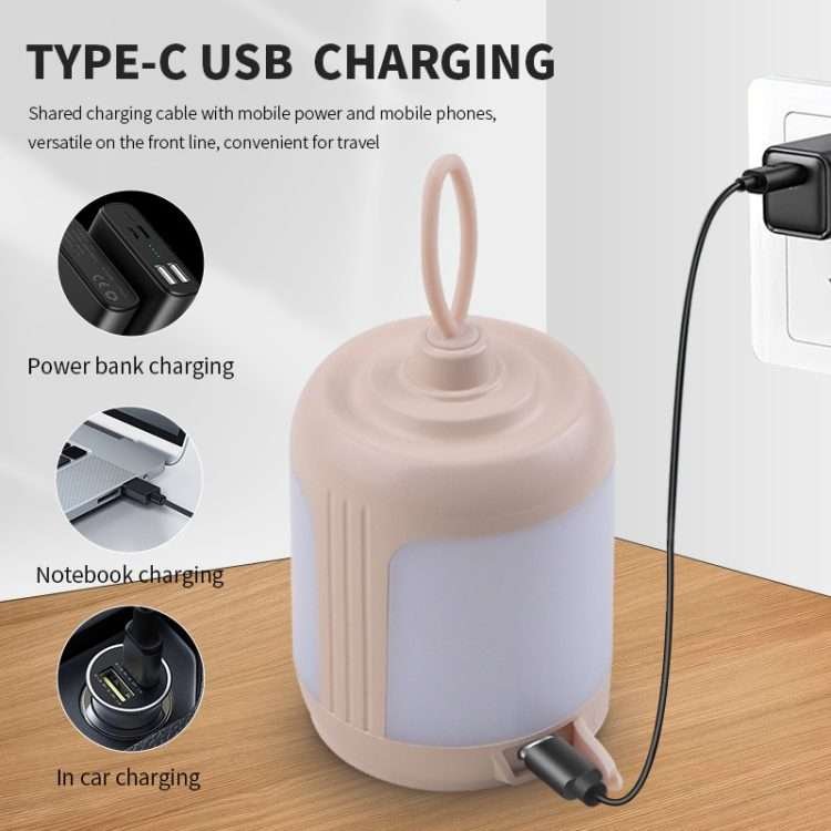 New mini outdoor camping light ambient light usb rechargeable led super bright illumination tent light portable desk light - Image 4