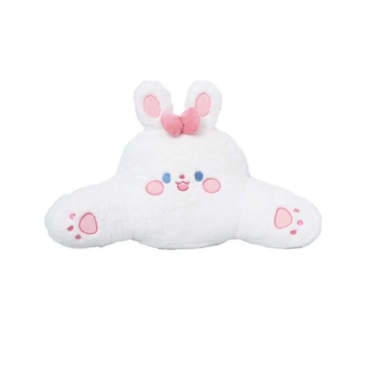 Cute car cushion fall and winter warm non-slip car seat cushion cartoon plush thickened comfortable car cushion - Image 14