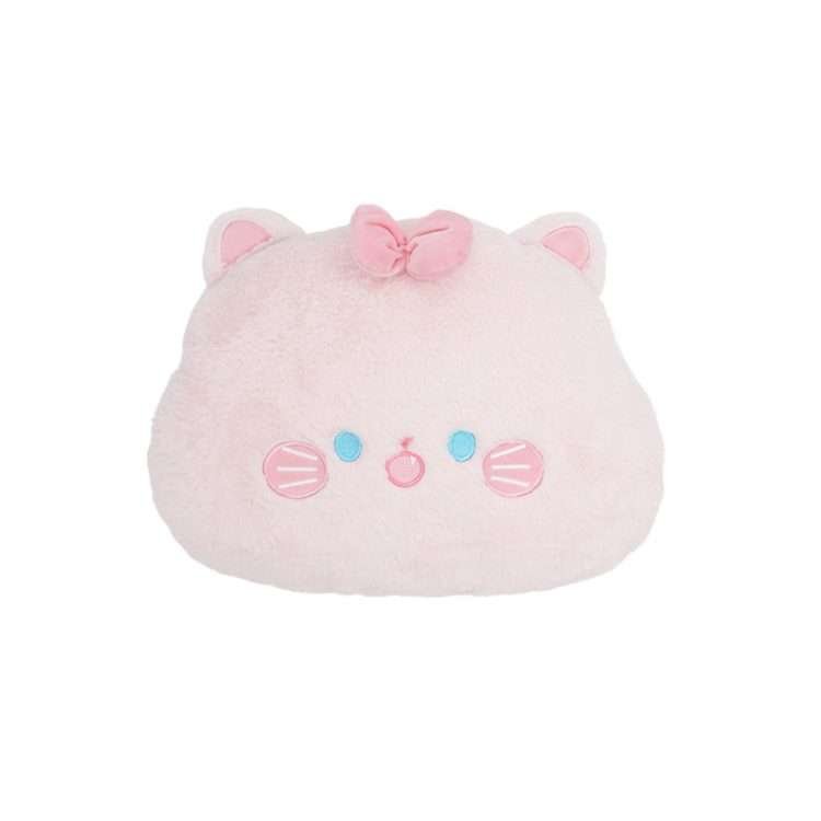Cute car cushion fall and winter warm non-slip car seat cushion cartoon plush thickened comfortable car cushion - Image 8