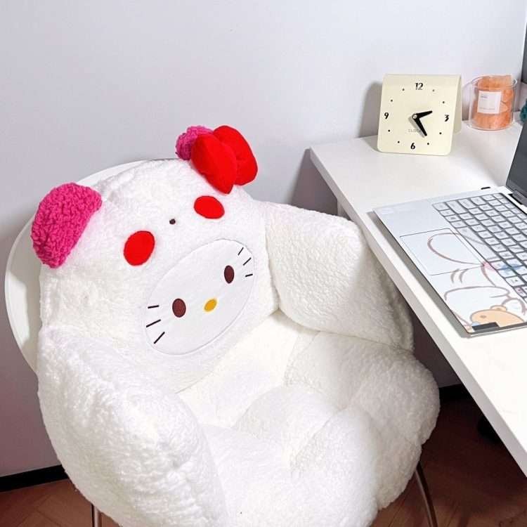 The new KT cat tatami cushion on the floor futon lazy sitting pier floor window cute dormitory bedroom home use - Image 13