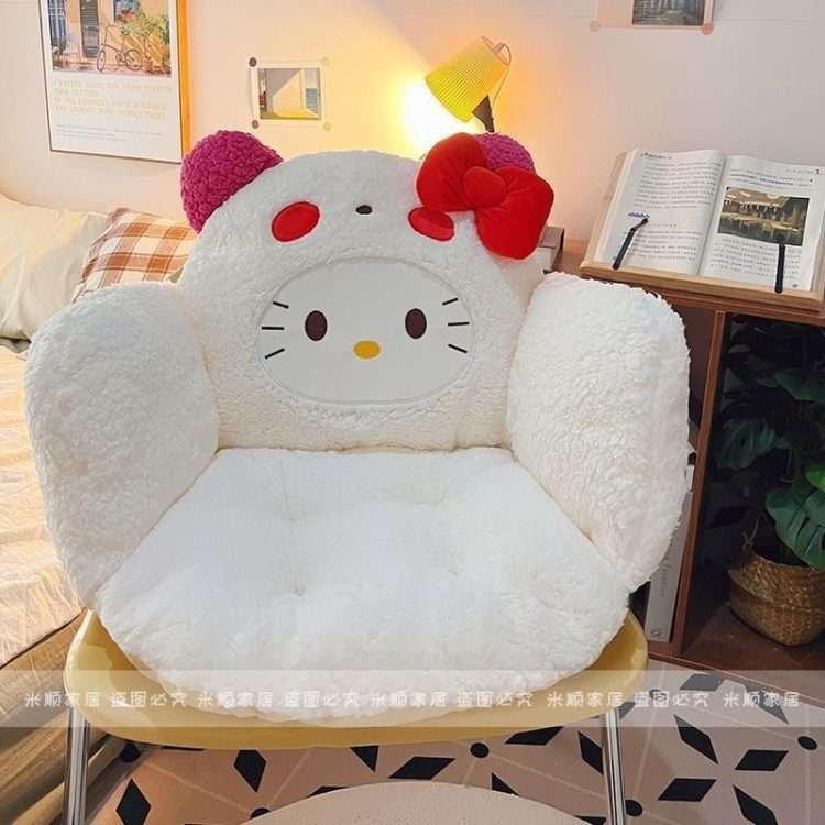 The new KT cat tatami cushion on the floor futon lazy sitting pier floor window cute dormitory bedroom home use - Image 3