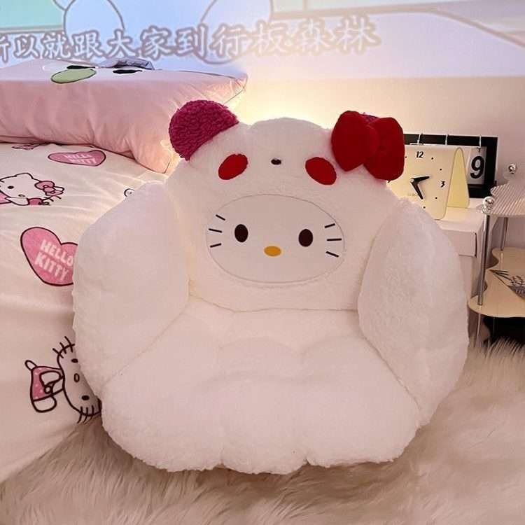 The new KT cat tatami cushion on the floor futon lazy sitting pier floor window cute dormitory bedroom home use - Image 4