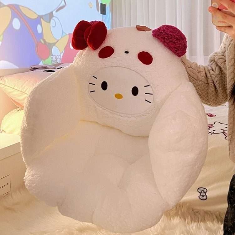 The new KT cat tatami cushion on the floor futon lazy sitting pier floor window cute dormitory bedroom home use - Image 8