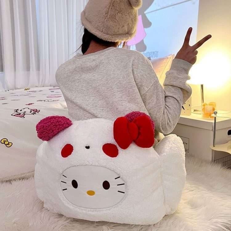 The new KT cat tatami cushion on the floor futon lazy sitting pier floor window cute dormitory bedroom home use - Image 10