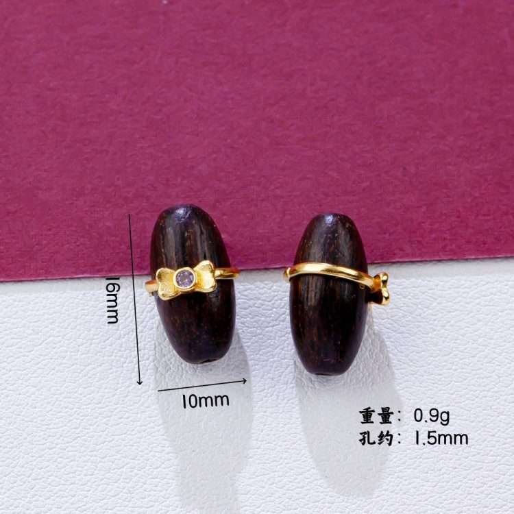 Natural incense five-way God of Wealth spacer beads barrel beads accessories ancient sand gold bracelet necklace string jewelry DIY handmade accessories - Image 13