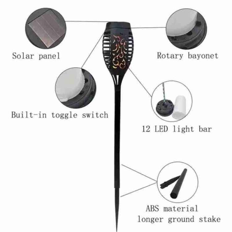 Solar Mini Flame Light - Image 6