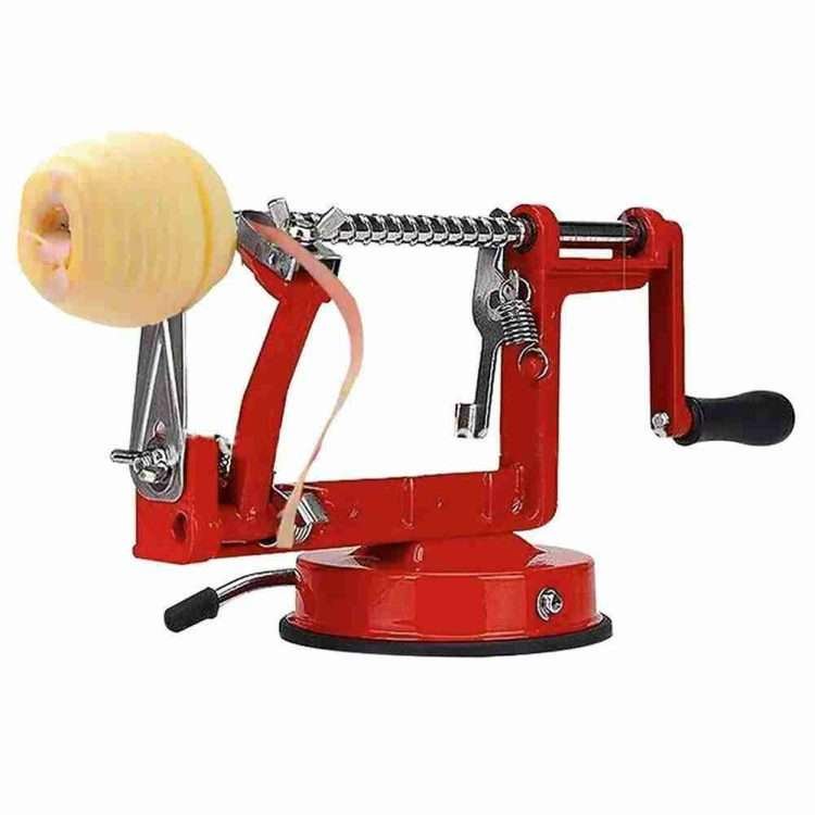 Hand-cranked household gods apple peeler commercial multifunctional three-in-one fully manual peeler - Image 4