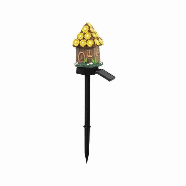 New Solar Resin Ground Lamp Outdoor Garden Lights Waterproof Garden Decoration Landscape Arrangement Lawn Lights - Image 4