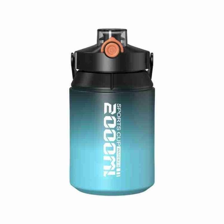 Gradient colour sports cup cold water bottle Water Mug summer large capacity high value straw cup portable water bottle sports cups - Image 8