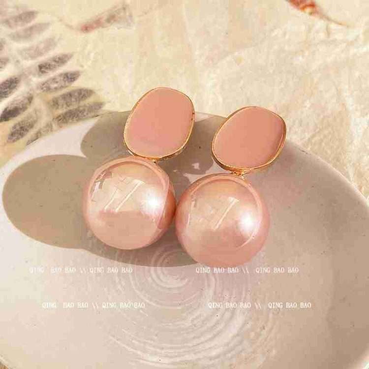 Pearl earrings French retro senior sense of earrings female temperament earrings - Image 13