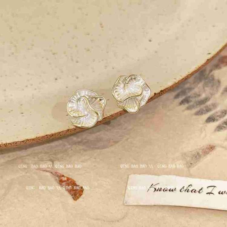 Pearl earrings French retro senior sense of earrings female temperament earrings - Image 37