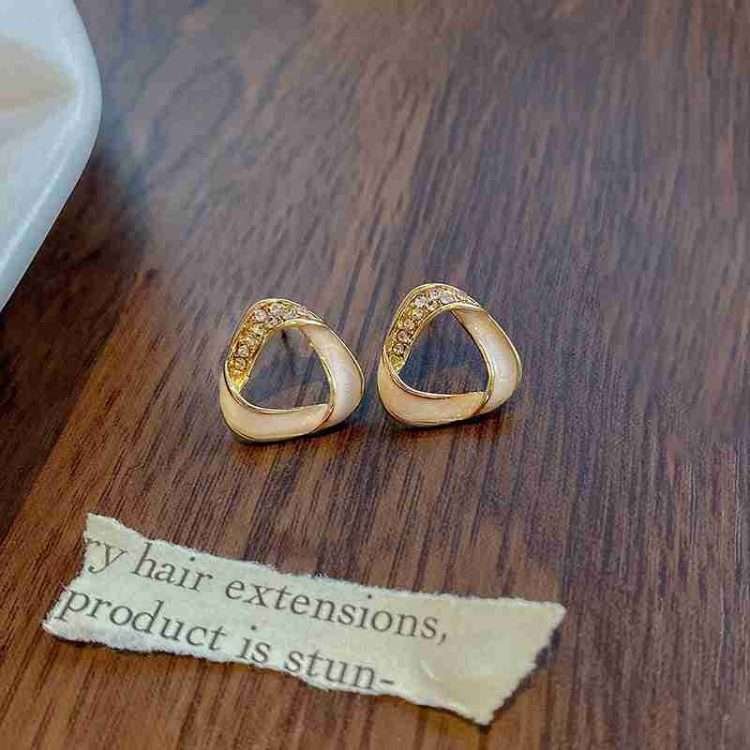 Pearl earrings French retro senior sense of earrings female temperament earrings - Image 7