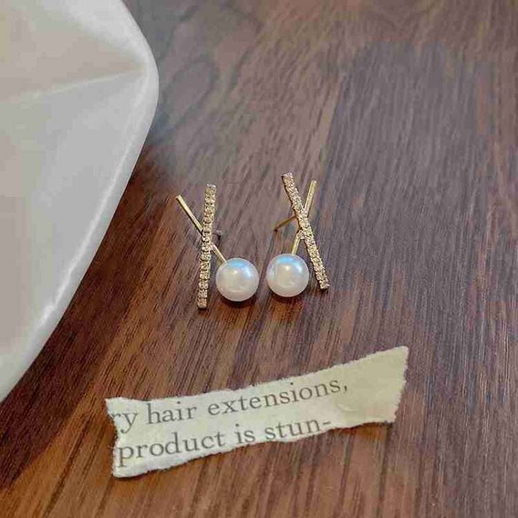 Pearl earrings French retro senior sense of earrings female temperament earrings - Image 27
