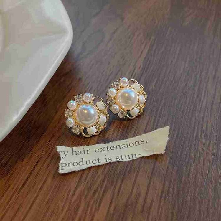 Pearl earrings French retro senior sense of earrings female temperament earrings - Image 42