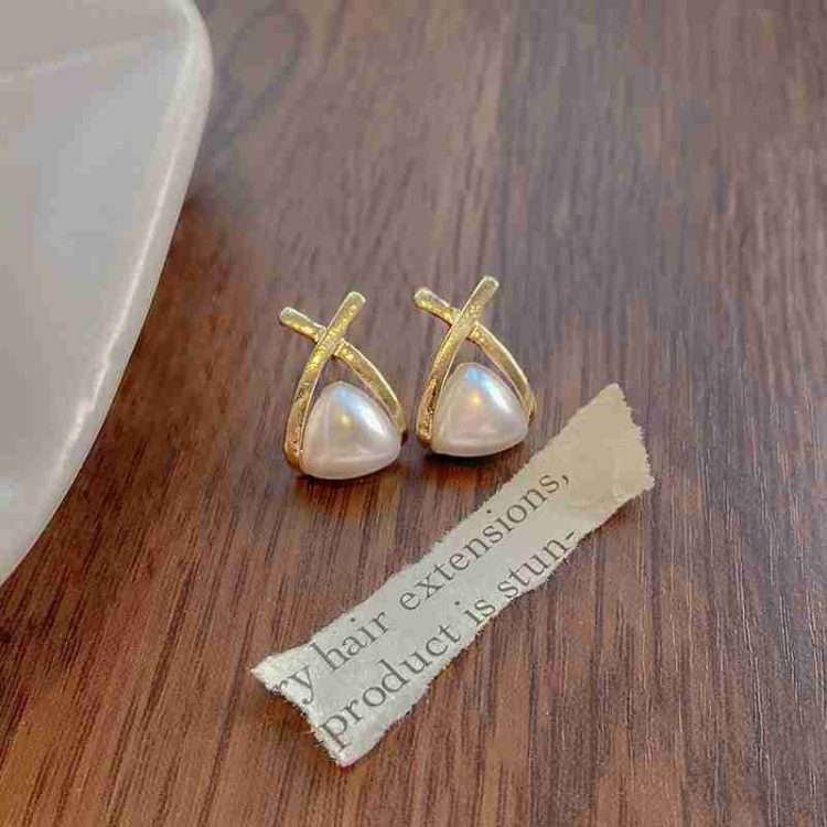 Pearl earrings French retro senior sense of earrings female temperament earrings - Image 6