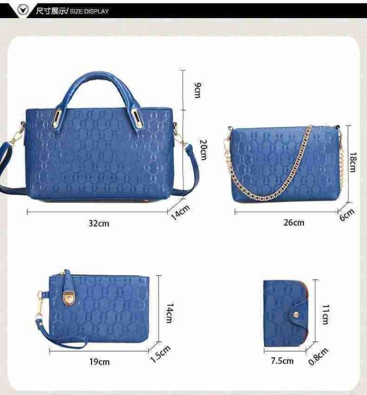 New Europe and the United States fashion four sets of mother bag large capacity shoulder handheld crossbody bag