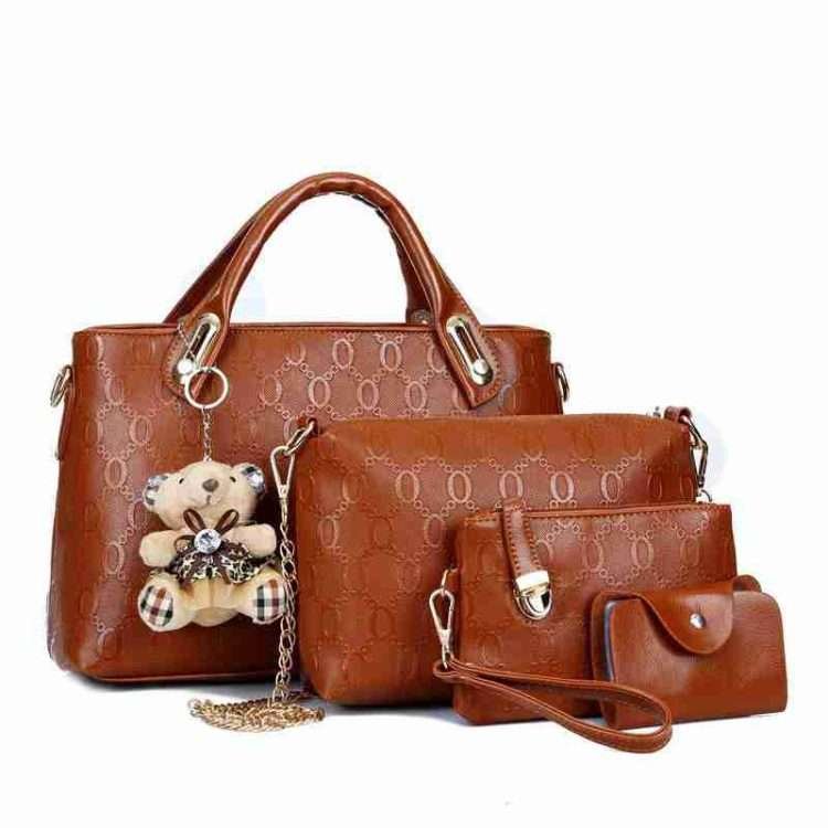 New Europe and the United States fashion four sets of mother bag large capacity shoulder handheld crossbody bag - Image 24