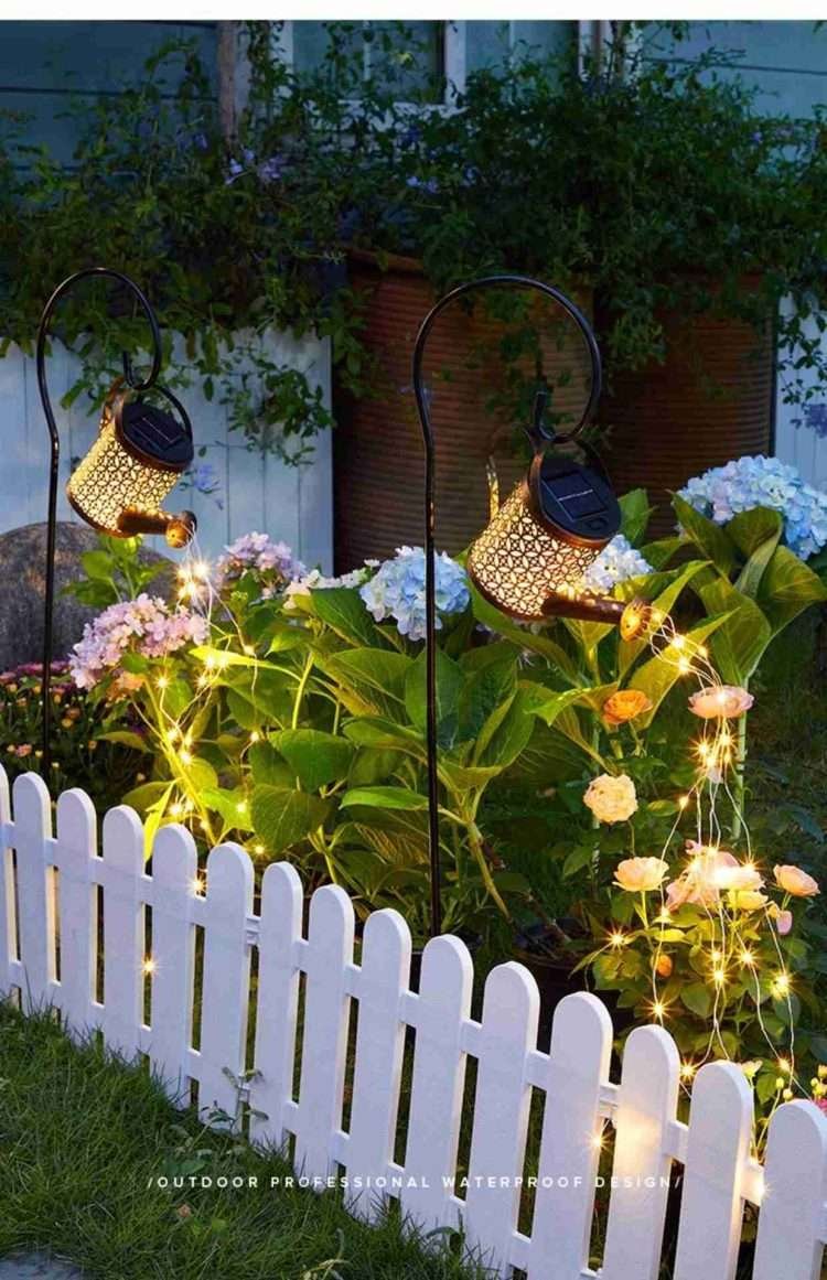 Solar Kettle Lights Outdoor Waterproof Decorative Lawn Lights Ambient Garden Landscape Lights Patio Landscaping Arrangement Hanging Lights - Image 13