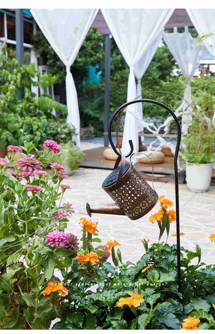 Solar Kettle Lights Outdoor Waterproof Decorative Lawn Lights Ambient Garden Landscape Lights Patio Landscaping Arrangement Hanging Lights - Image 11