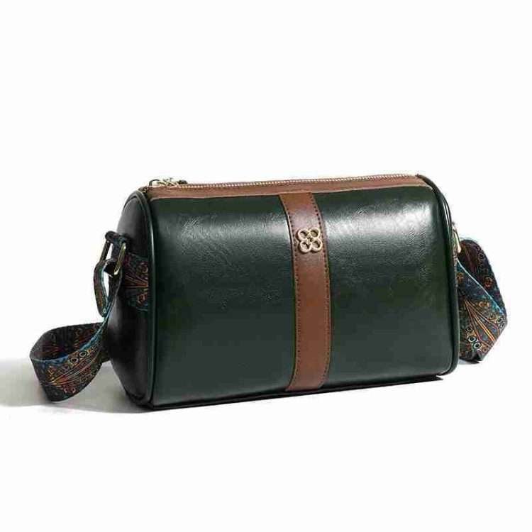 New fashion retro oil waxed leather shoulder bag versatile leisure crossbody pillow bag - Image 11