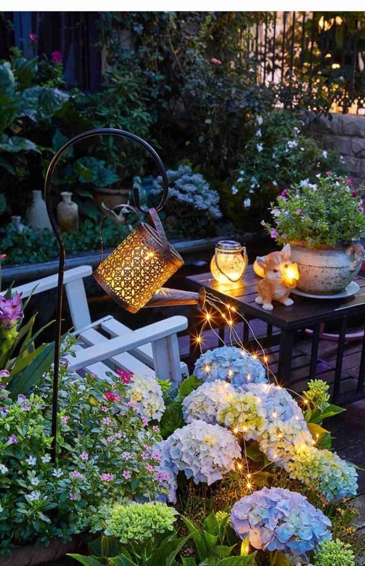 Solar Kettle Lights Outdoor Waterproof Decorative Lawn Lights Ambient Garden Landscape Lights Patio Landscaping Arrangement Hanging Lights - Image 10