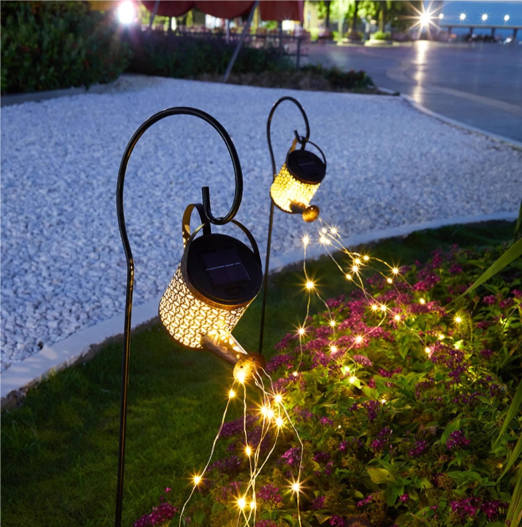 Solar Kettle Lights Outdoor Waterproof Decorative Lawn Lights Ambient Garden Landscape Lights Patio Landscaping Arrangement Hanging Lights - Image 3