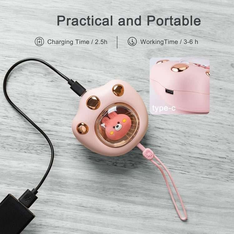 Winter portable explosion-proof hand warmer cute pet mini electric hand warmer usb charging cat paw hand warmer - Image 6