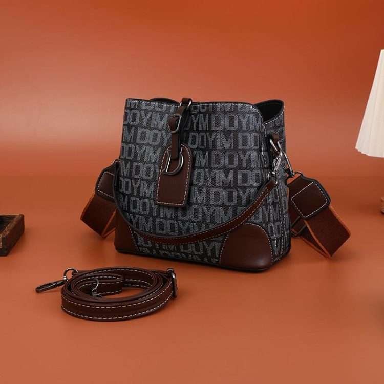 Suni niche light luxury women's bag bag senior texture bucket bag bag 2024 new retro fashion single Shoulder Crossbody Bag - Image 8
