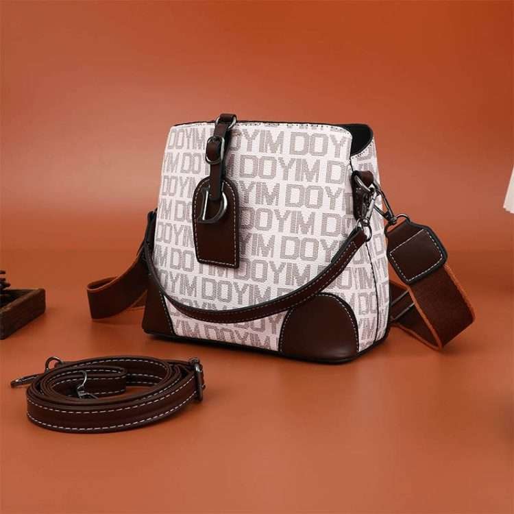 Suni niche light luxury women's bag bag senior texture bucket bag bag 2024 new retro fashion single Shoulder Crossbody Bag - Image 3