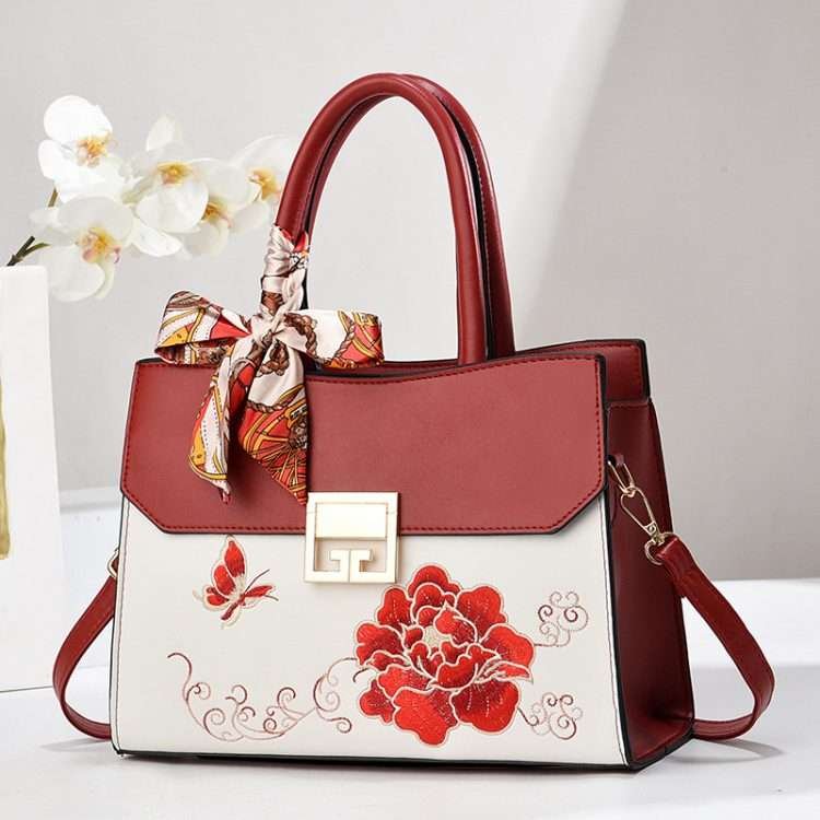 New embroidery women's bag fashion cross-border high colorful versatile crossbody handbag atmospheric large capacity single Shoulder bag women's bag - Image 5