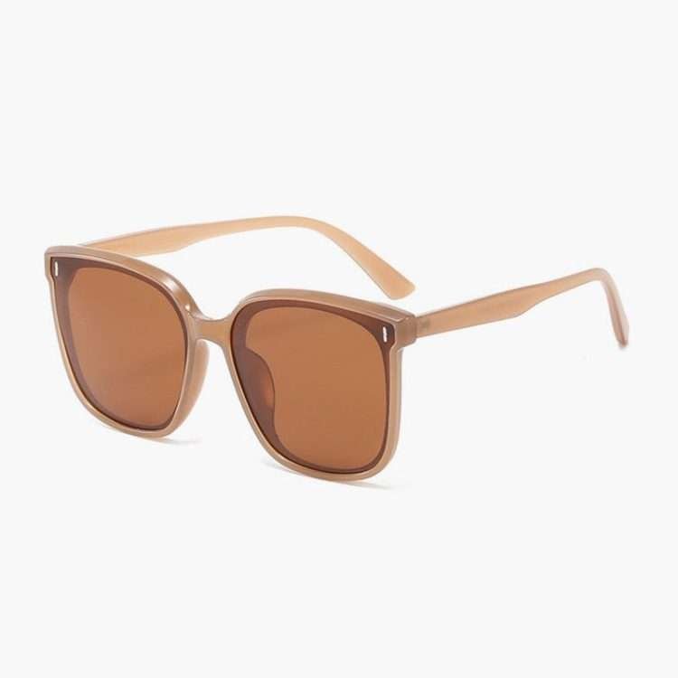 New tiktok net red the same paragraph sun shading sunglasses men and women driving UV protection large frame square frame sunglasses - Image 7