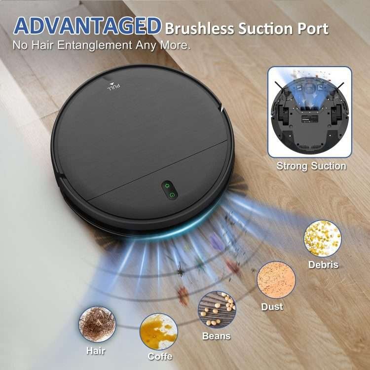 ONSON   BR151 Suction and Mopping All-in-One Automatic Rechargeable Household Intelligent Sweeping Robot - Image 5